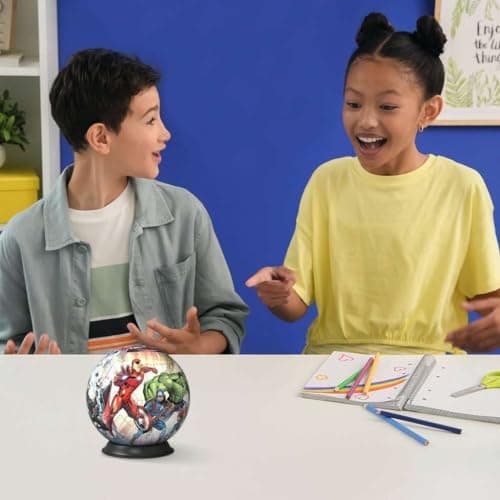 Thumbnail 3 de Ravensburger Puzzle 3D Bola Marvel Avengers 73 piezas 🧩