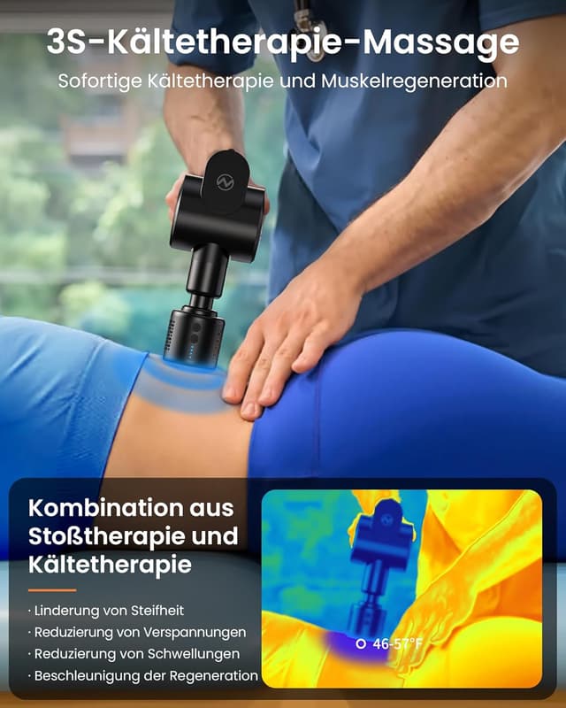 Thumbnail 4 de Napre Massagepistole mit Wärme und Kälte 2500 mAh