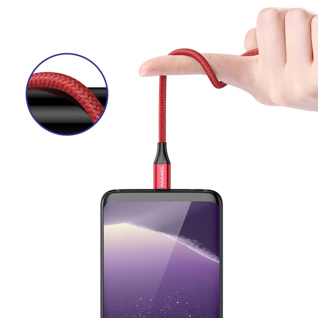 Thumbnail 5 de ANMIEL Micro USB Kabel 3 m 2,4 A Lade- und Datenkabel