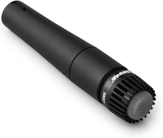 Thumbnail 6 de Shure SM57 Dynamic Cardioid XLR Instrument Handheld Microphone (Wired) – Black