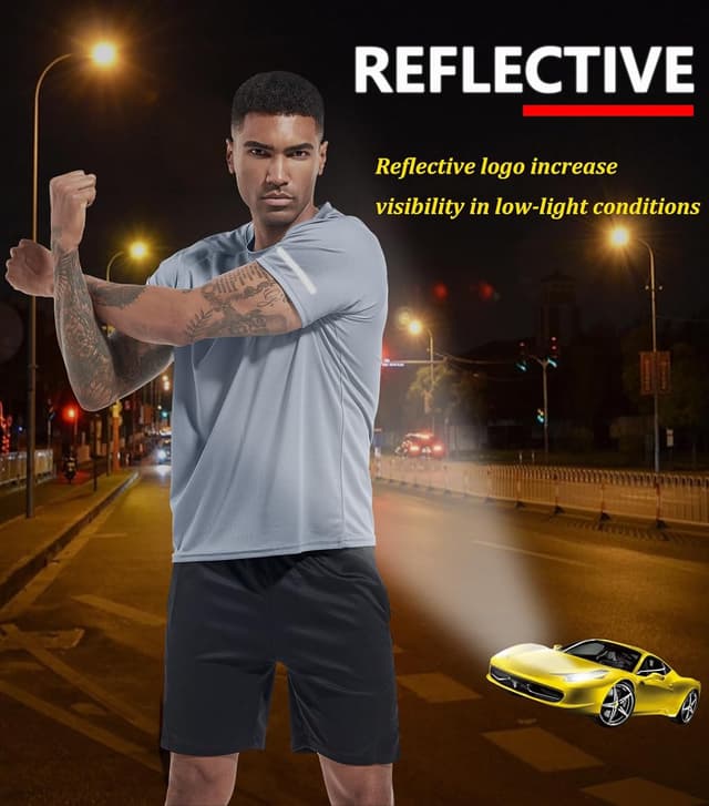 Detalle de Boyzn 1, 3, 5 or 7 Pack Men’s Workout Running Shirts (Dry Fit, Moisture Wicking)