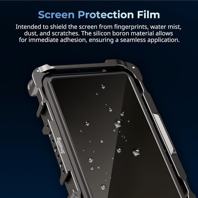 Thumbnail 6 de SmallRig Monitor Cage Kit for Atomos Shinobi II (5030) with Sunhood & Screen Protector