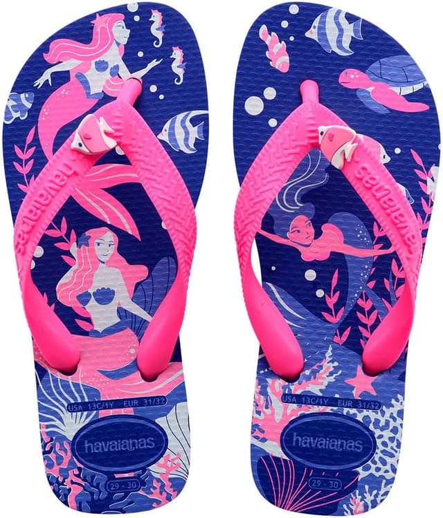 Detalle de Havaianas Kids Fantasy infradito unisex per bambini e ragazzi in gomma