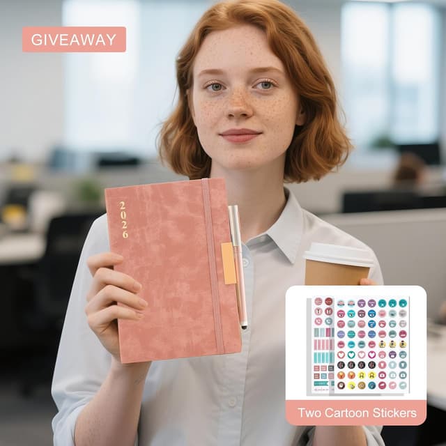 Detalle 2 de Donfulfip Agenda 2026 A5 página por día