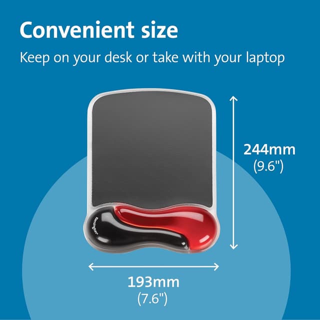 Detalle 2 de Kensington Duo Gel Mouse Mat 62402