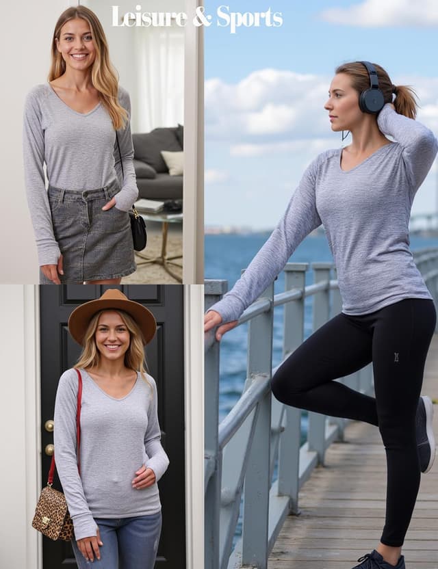 Thumbnail 3 de Wayleb Camiseta Térmica Mujer Manga Larga