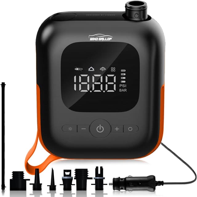 Thumbnail 6 de WindGallop Digital Tyre Inflator 12V Air Pump ⛽