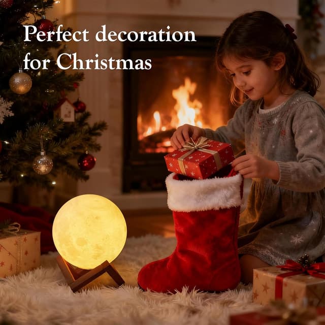 Thumbnail 5 de EXTSUD Mond Lampe 3D 16 Farben