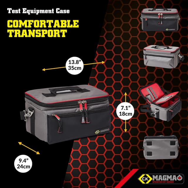 Detalle de C.K Magma MA2638 test equipment case