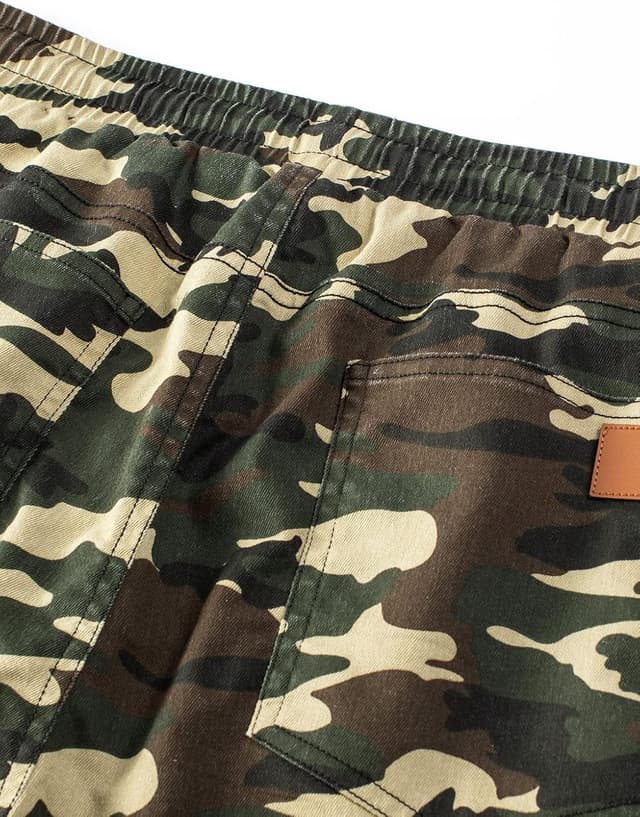 Thumbnail 6 de JMIERR Mens Casual Shorts cotton chino stretch