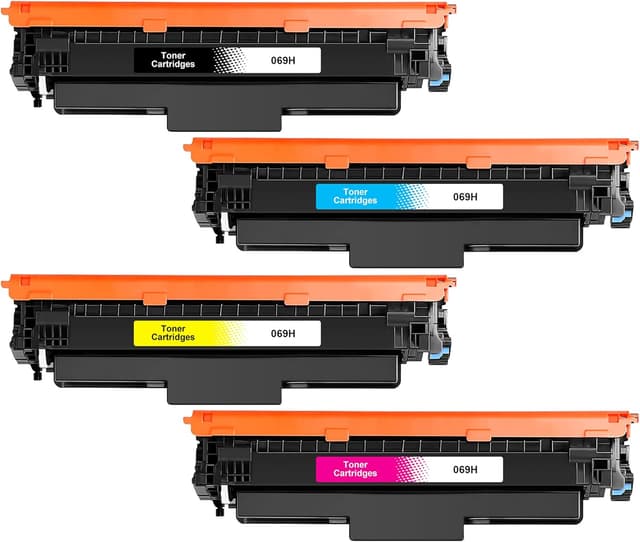 Detalle de Toner Jhaan 069H (MF752cdw) compatible Canon : noir, cyan, jaune, magenta