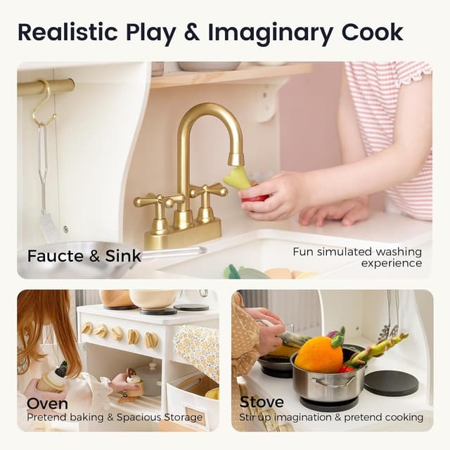 Thumbnail 4 de Tiny Land Play Kitchen 31×12×40 in