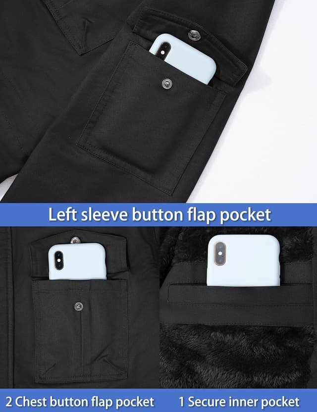 Thumbnail 5 de TACVASEN Men's Winter Jacket