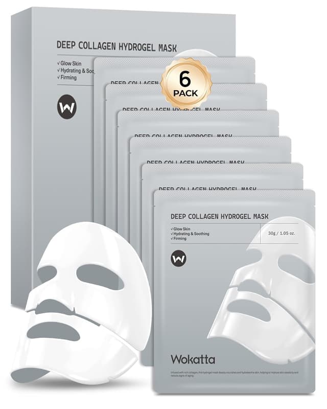 Detalle de Collagen Mask 6 Stück Wokatta