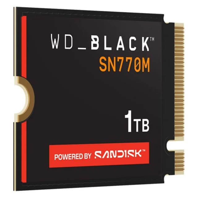 Detalle de Sandisk WD BLACK SN770M 1TB SSD M.2 PCIe Gen4