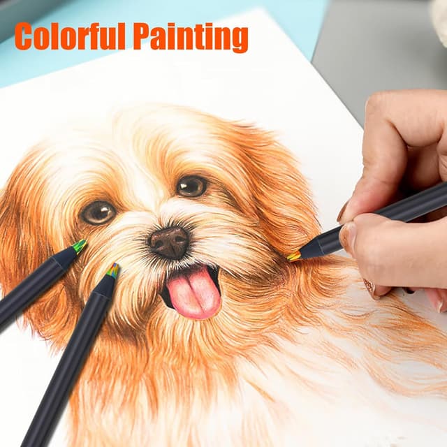 Detalle 2 de 12-pack rainbow pencils for Easter