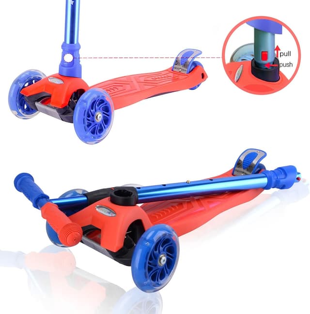 Thumbnail 4 de 3 Wheel Scooter for Kids Ages 6-12 154 lbs