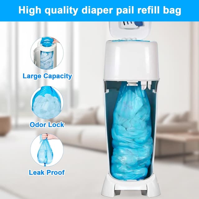 Thumbnail 3 de Carehabi Ricariche sacchetti 10 pezzi 4,5 m per pannolini 🧷