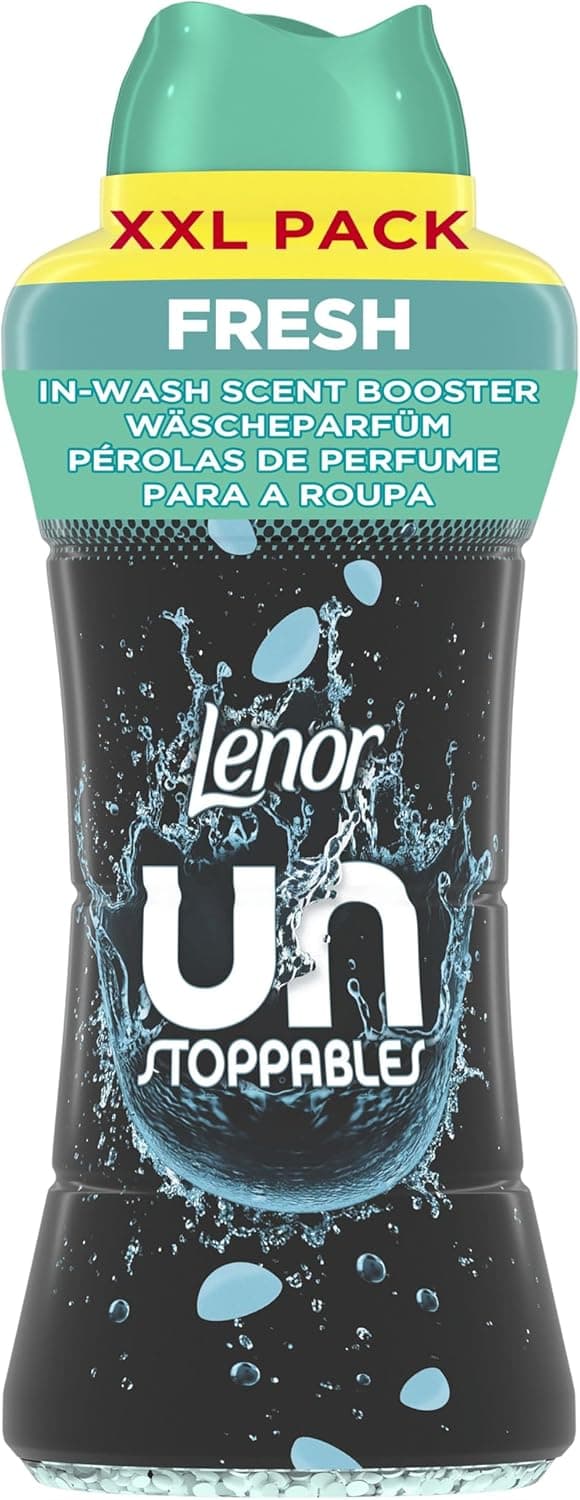 Detalle de Lenor Unstoppables Parfum de linge en perles – parfum aérien aux agrumes et fruits frais