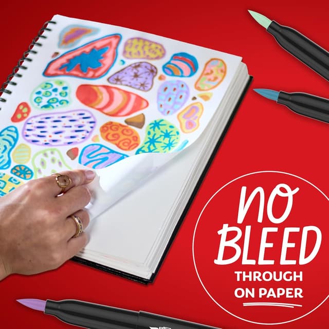 Thumbnail 4 de Sharpie Brush Earth Tones, 12 marqueurs