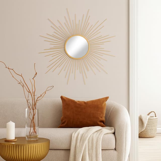 Detalle 2 de Baroni Home specchio da parete 60x2x60 cm