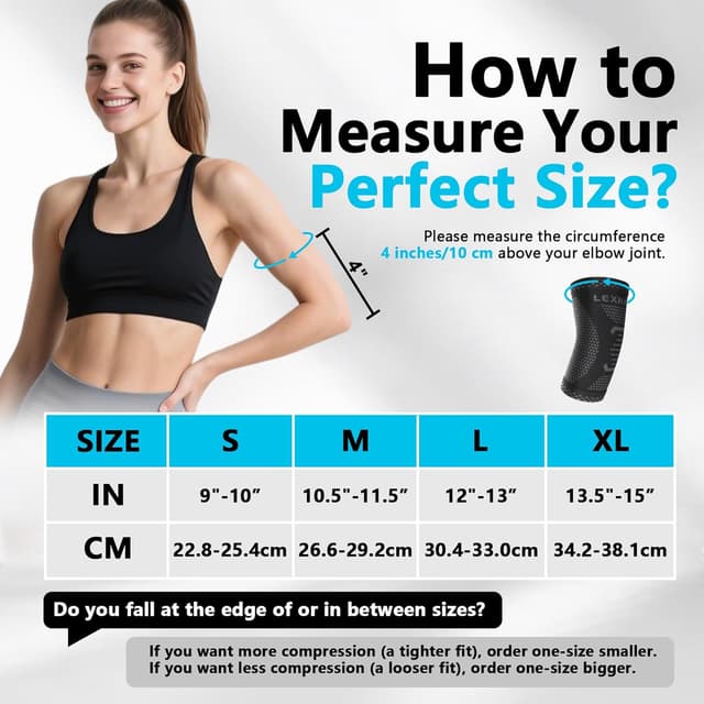 Thumbnail 2 de Lexniush Elbow Support L for Tennis and Golf