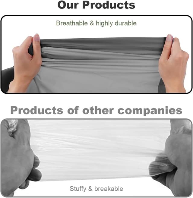 Thumbnail 6 de Vicloon Poncho Impermeabile in EVA (con cappuccio) – confezione da 2 poncho da pioggia riutilizzabili per uomo e donna