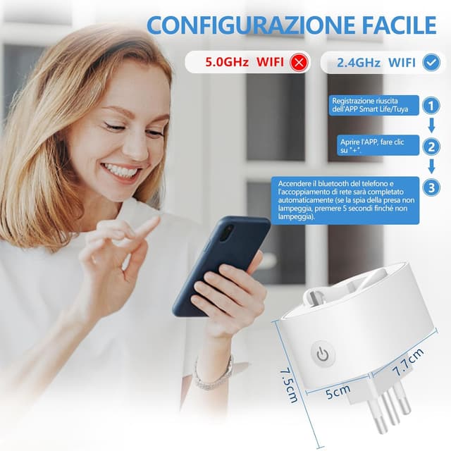 Thumbnail 5 de SURFOU Presa Smart WiFi 16A con Timer