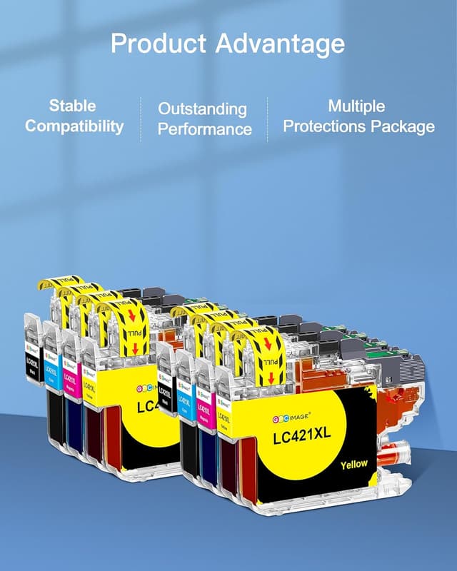 Detalle 2 de GPC IMAGE LC421XL, 8 cartucce Brother