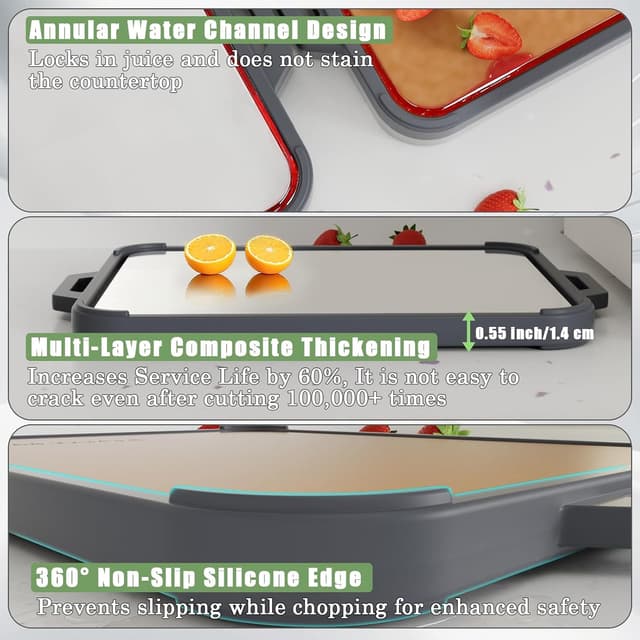 Thumbnail 5 de Titanium Cutting Board 16×11 🍽