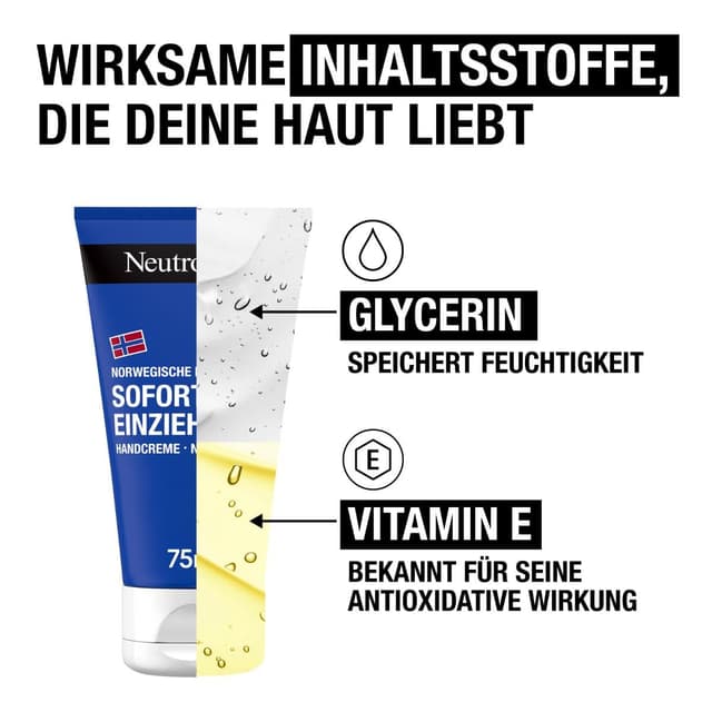 Detalle 2 de Neutrogena Sofort einziehende Handcreme 6×75 ml