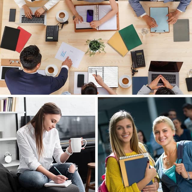 Detalle 2 de 6 Pack Spiral Notebook A5 120 Pages