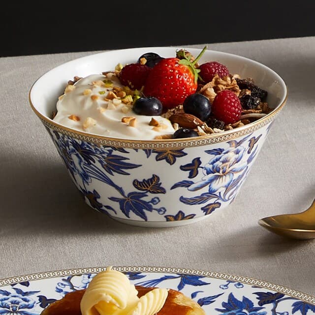 Thumbnail 4 de Wedgwood Bowl Hibiscus 22 quilates 🥣