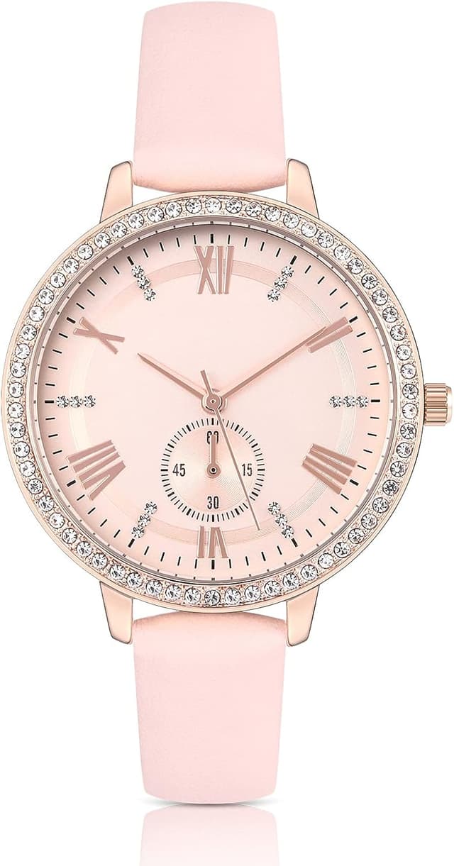 Thumbnail 6 de KIMOMT Damenuhr mit Lederarmband – Quarz-Modeuhr für Alltag & Anlass