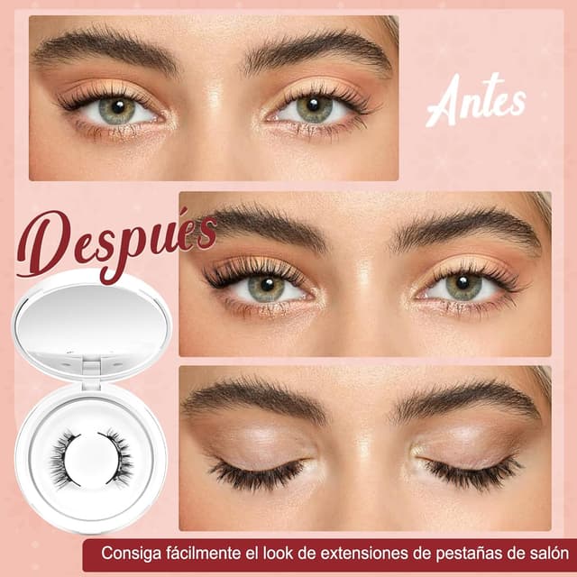 Detalle 2 de Higu clace Pestañas magnéticas con aplicador Kit‑N2