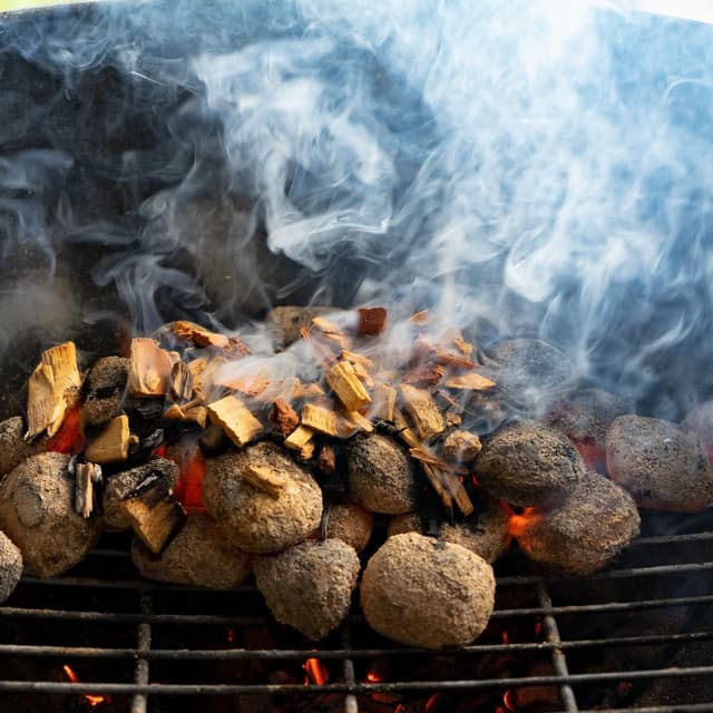 Detalle 2 de grillart Räucherchips Mix 4er XL Set, 4x750 g