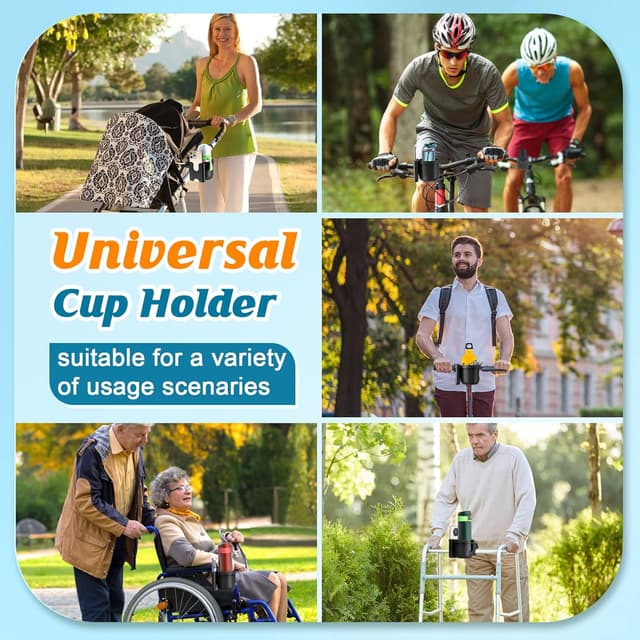 Thumbnail 6 de Guiseapue Pram Cup Holder universal cup and phone organiser 🚼