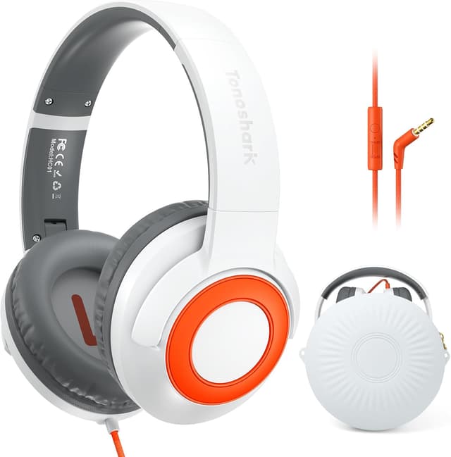 Detalle de TONOSHARK Kids headphones with mic 85/94dB