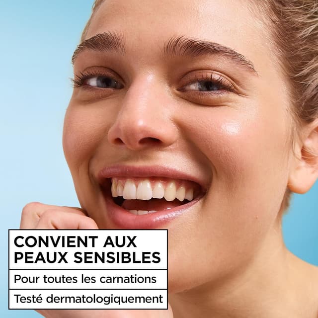 Detalle de Garnier Hyaluron Crème Sorbet Hydratante Repulpante Fresh & Plump à l’acide hyaluronique et niacinamide (85 ml)