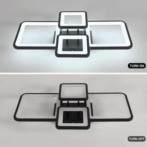 Thumbnail 5 de Mckalen Plafón LED Cuadrado 56W ⛽ Luz Cálida para Sala