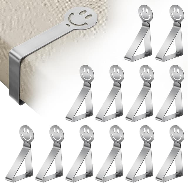 Imagen de GlasFlength Sujeta Manteles 12Piezas en OfertitasTOP