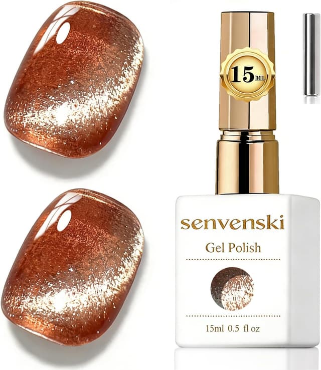 Detalle de Senvenski Gelatina Vetro Cat Eye 15ML Occhi di Gatto