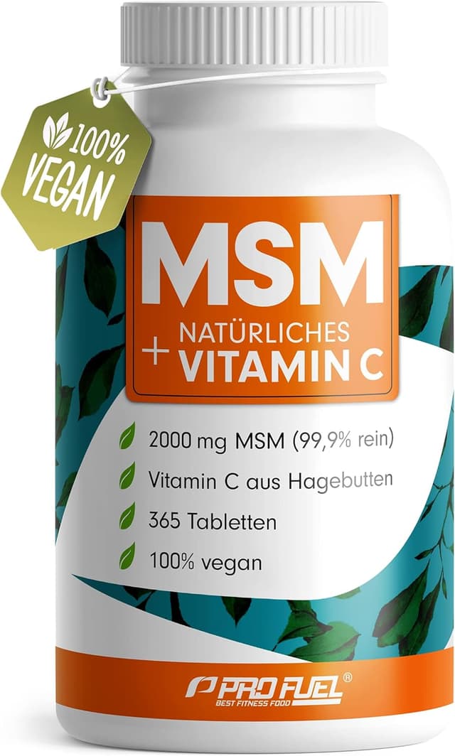 Detalle de MSM Tabletten 2000 mg pro Tag 💊