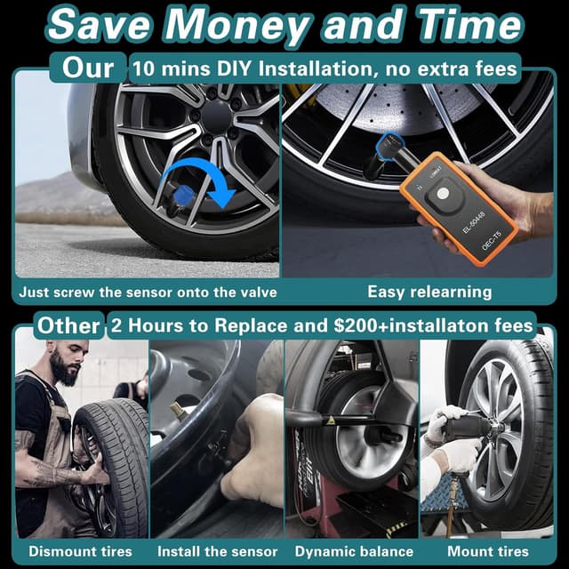 Detalle de Masoll Gen 2 TPMS Sensor Set of 4