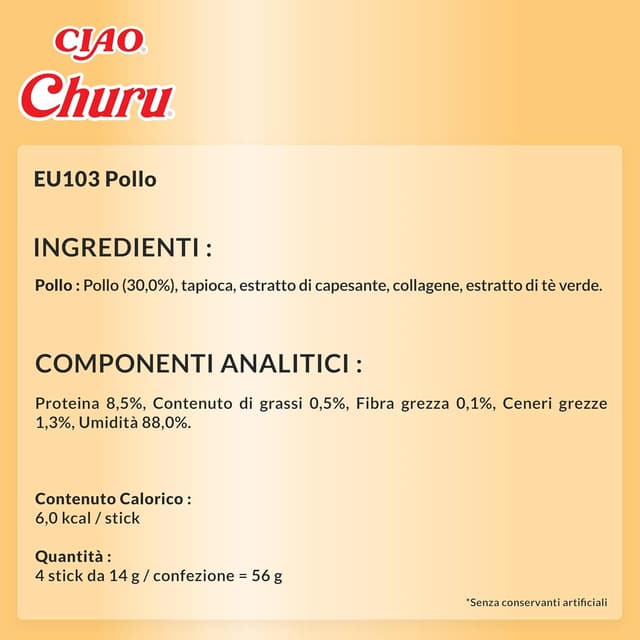 Thumbnail 6 de INABA Churu snack cremoso grain-free pollo