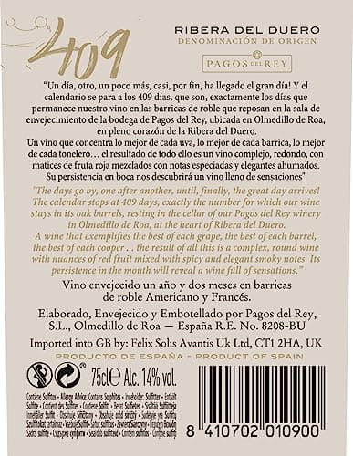 Thumbnail 1 de Condado de Oriza 409 D.O. Ribera del Duero 🍷 750 ml