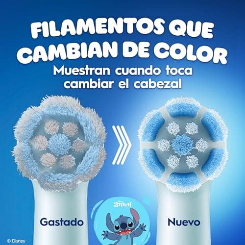 Detalle 2 de Oral-B iO Kids 8 recambios suaves para niños