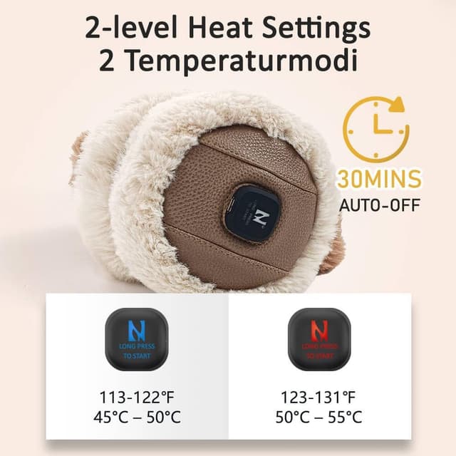 Thumbnail 3 de AROMA SEASON Beheizbare Ohrenschützer 55°