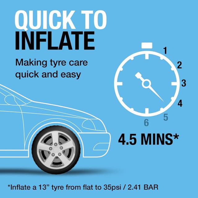 Thumbnail 4 de Ring TyreInflate 20 Digital Tyre Inflator with three adaptors 📈
Ring TyreInflate 20 Digital Tyre Inflator with three adaptors 📈