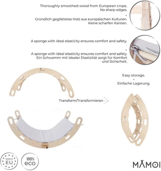 Detalle de MAMOI Palestra Bambini Arrampicata con Tappetino